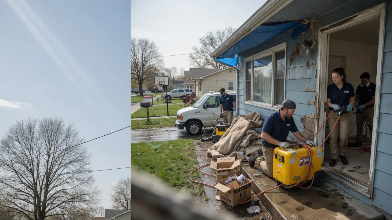 Basement Flood Cleanup in Fulton, KS near me